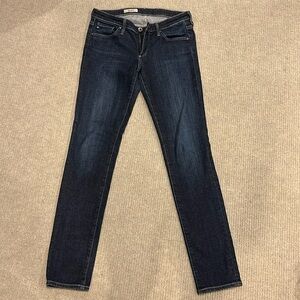 AG Jeans, the Stilt Cigarette jeans, size 26